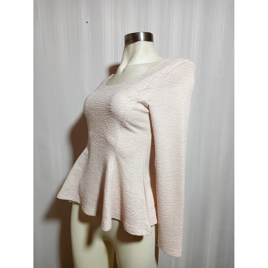 BLUSA ML BEIGE DIVIDED TALLA M 3