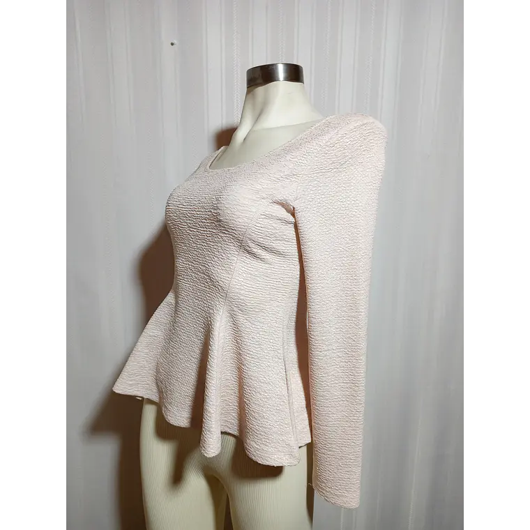 BLUSA ML BEIGE DIVIDED TALLA M 3