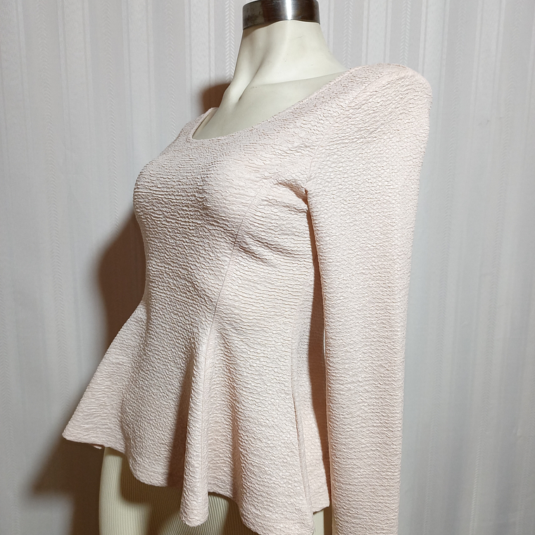 BLUSA ML BEIGE DIVIDED TALLA M 3