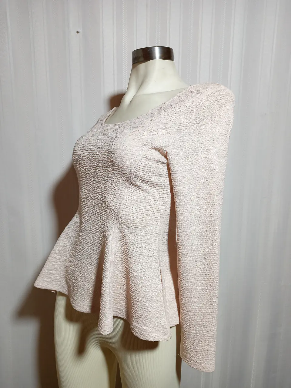 BLUSA ML BEIGE DIVIDED TALLA M 3