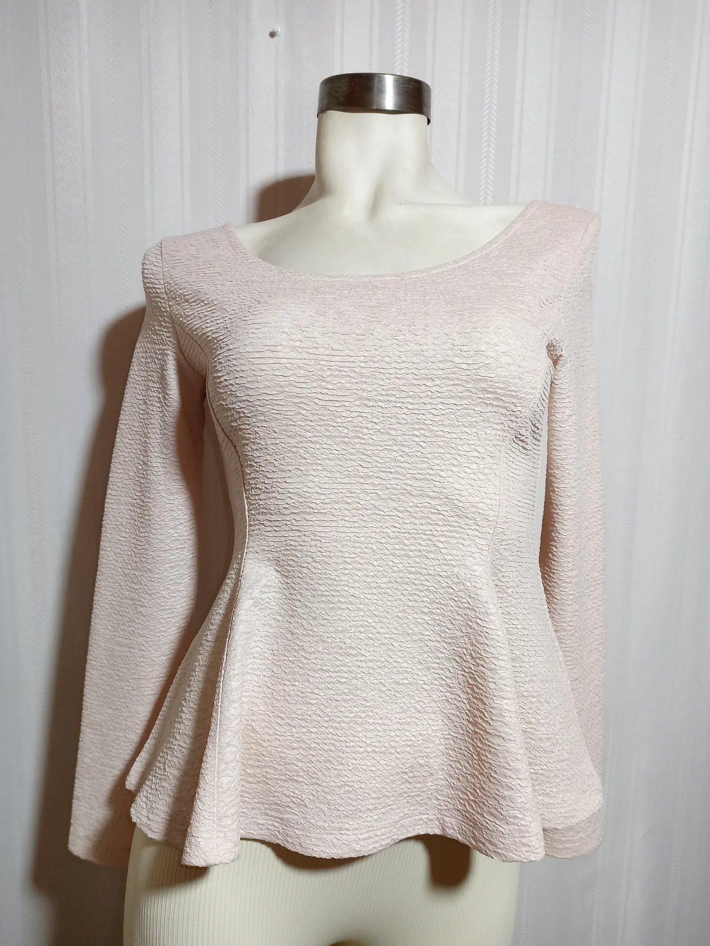BLUSA ML BEIGE DIVIDED TALLA M 2