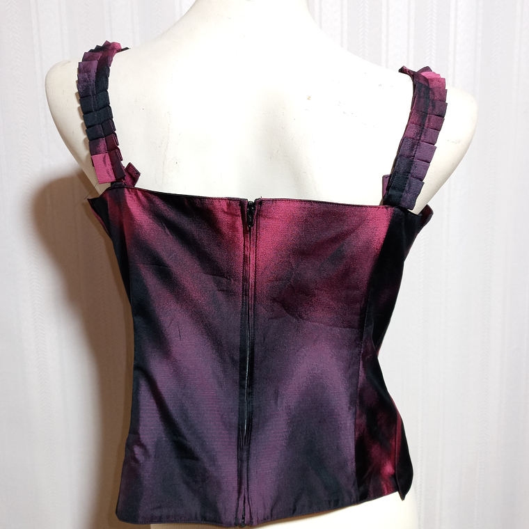 CROP TOP BICOLOR  JONES TALLA 42 4