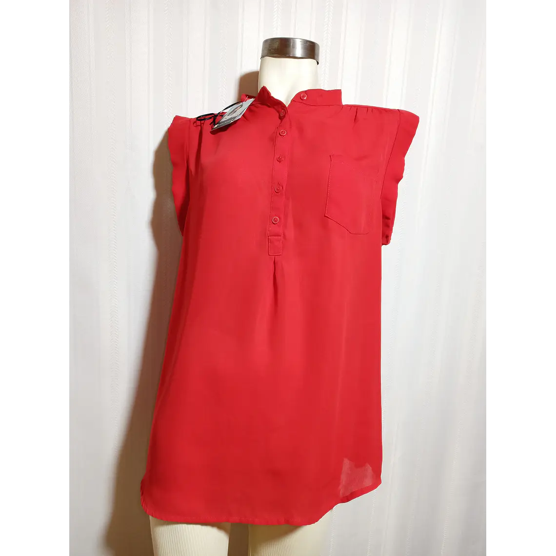 BLUSA ROJO VALERIE BERTINELLI TALLA XL 2