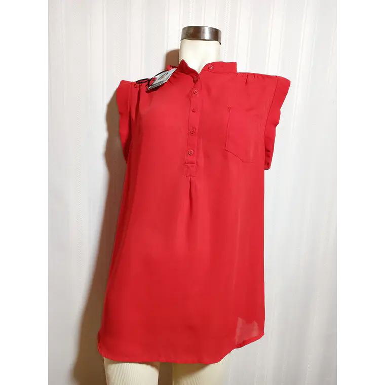 BLUSA ROJO VALERIE BERTINELLI TALLA XL 2
