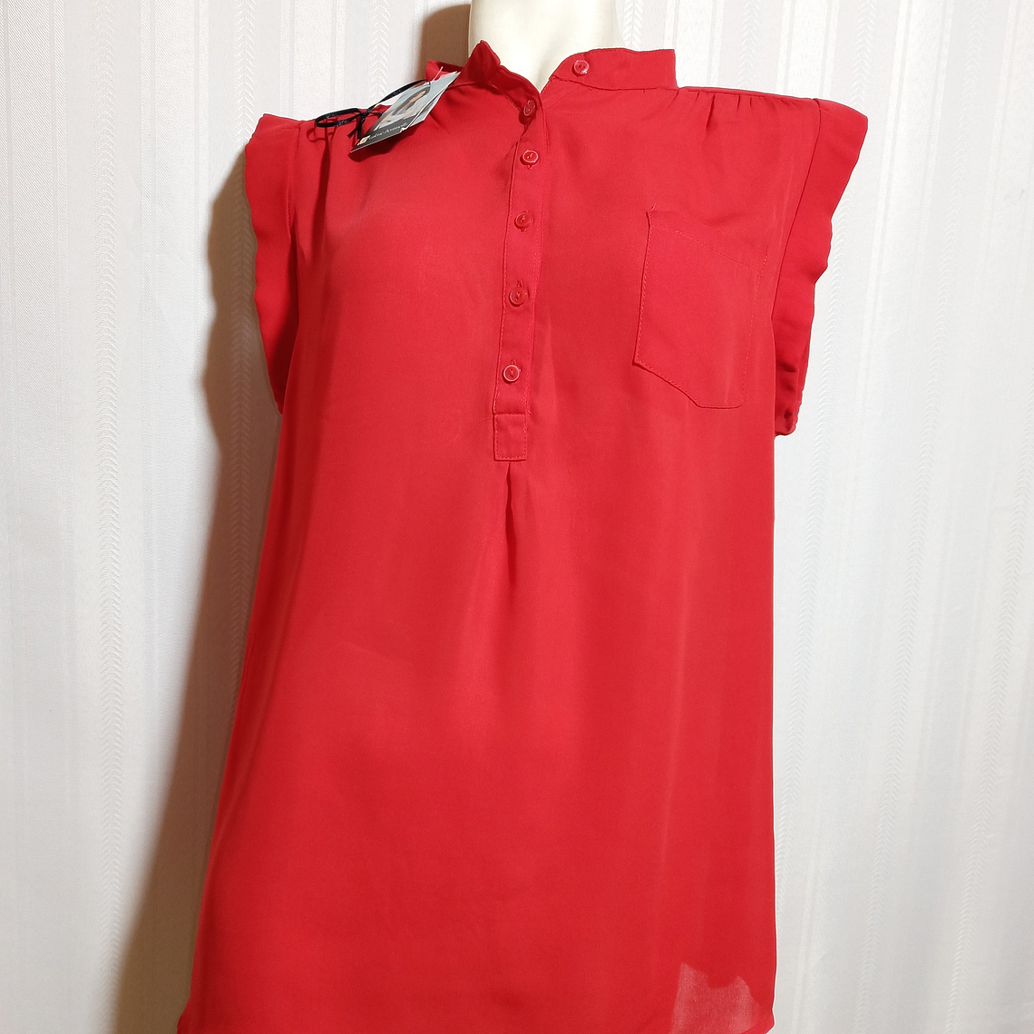 BLUSA ROJO VALERIE BERTINELLI TALLA XL 2