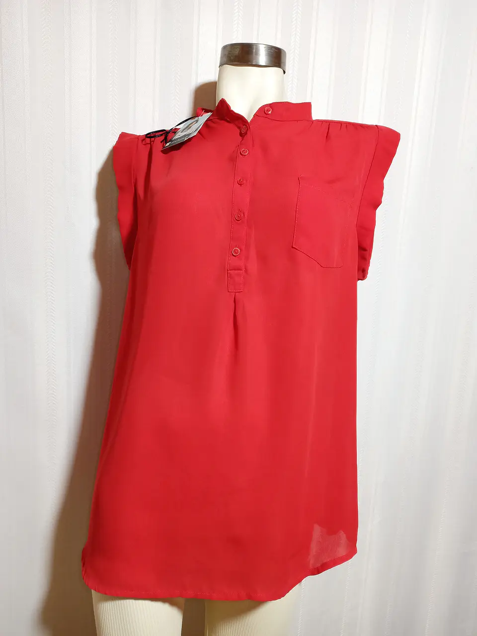 BLUSA ROJO VALERIE BERTINELLI TALLA XL 2