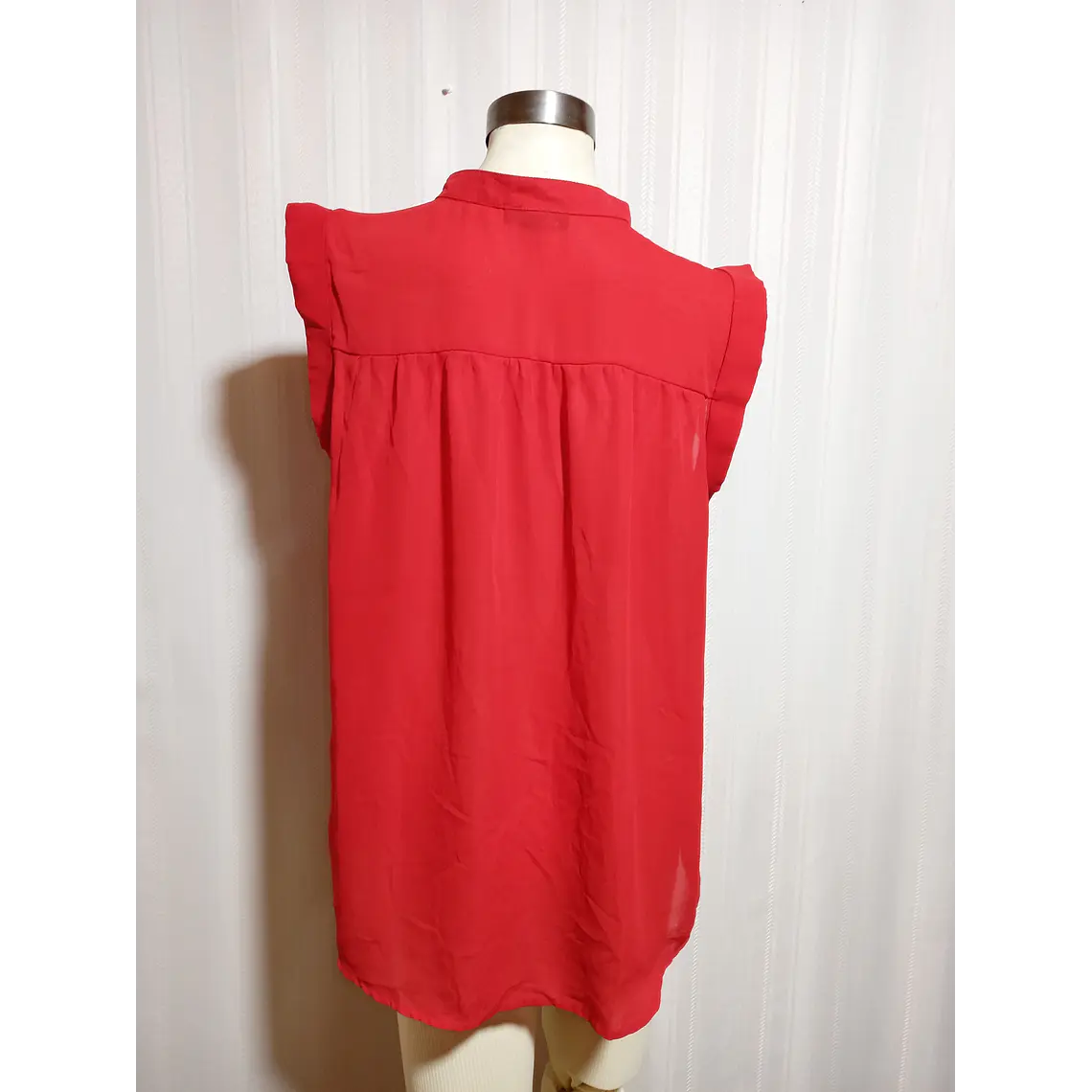 BLUSA ROJO VALERIE BERTINELLI TALLA XL 4