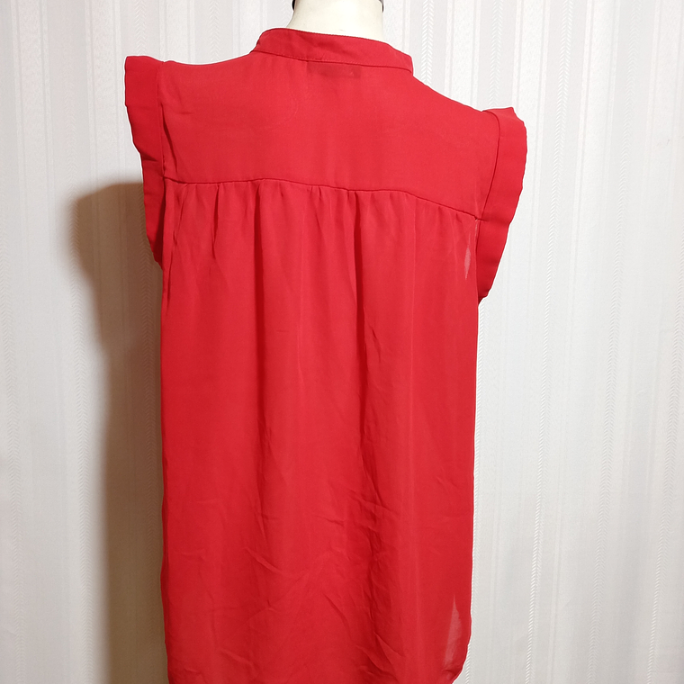 BLUSA ROJO VALERIE BERTINELLI TALLA XL 4