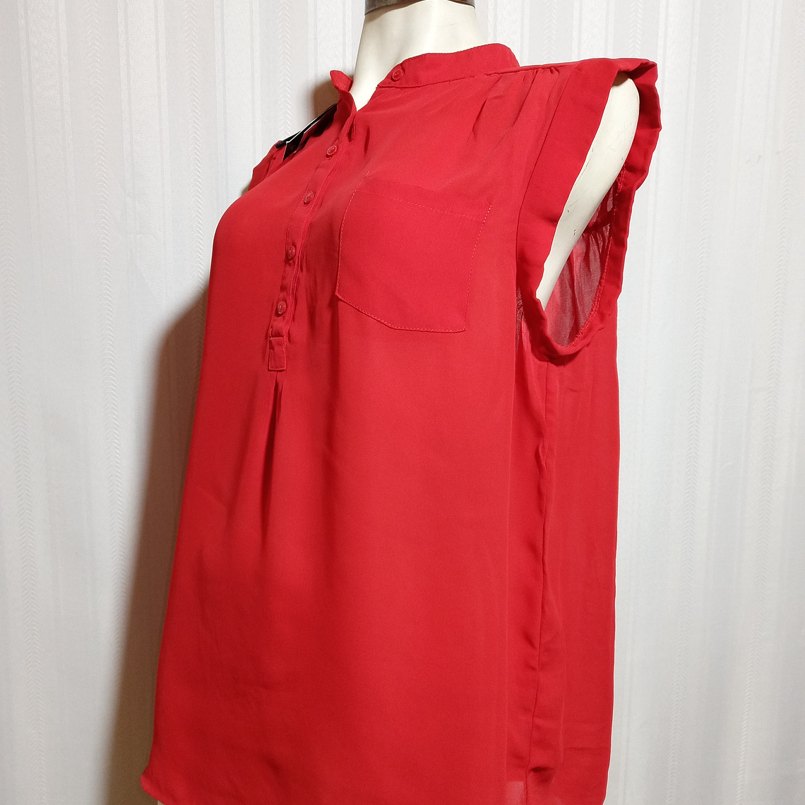 BLUSA ROJO VALERIE BERTINELLI TALLA XL 3