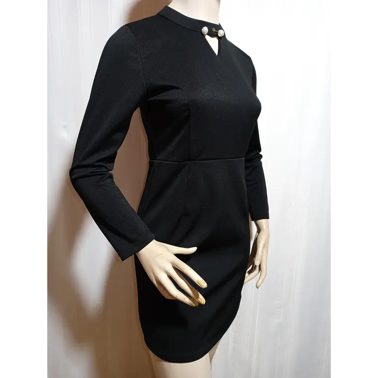 VESTIDO NEGRO FIESTA KIAOYANZI TALLA L  1