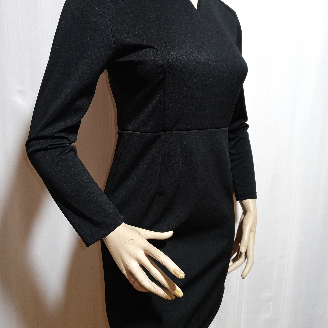 VESTIDO NEGRO FIESTA KIAOYANZI TALLA L  1