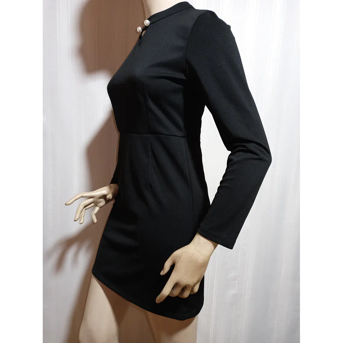 VESTIDO NEGRO FIESTA KIAOYANZI TALLA L  3