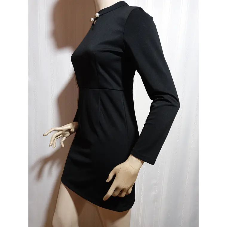 VESTIDO NEGRO FIESTA KIAOYANZI TALLA L  3