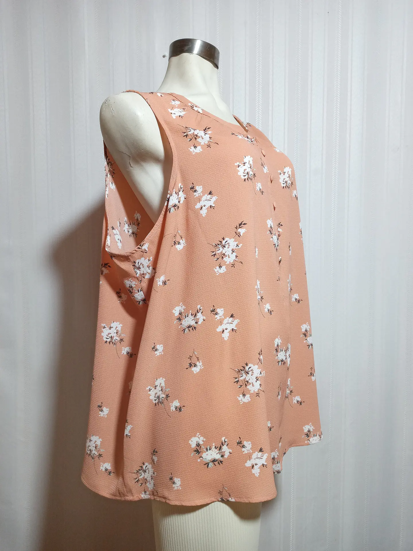 BLUSA  ROSADA ESTAMPADA AVA VIV TALLA 2XL 1