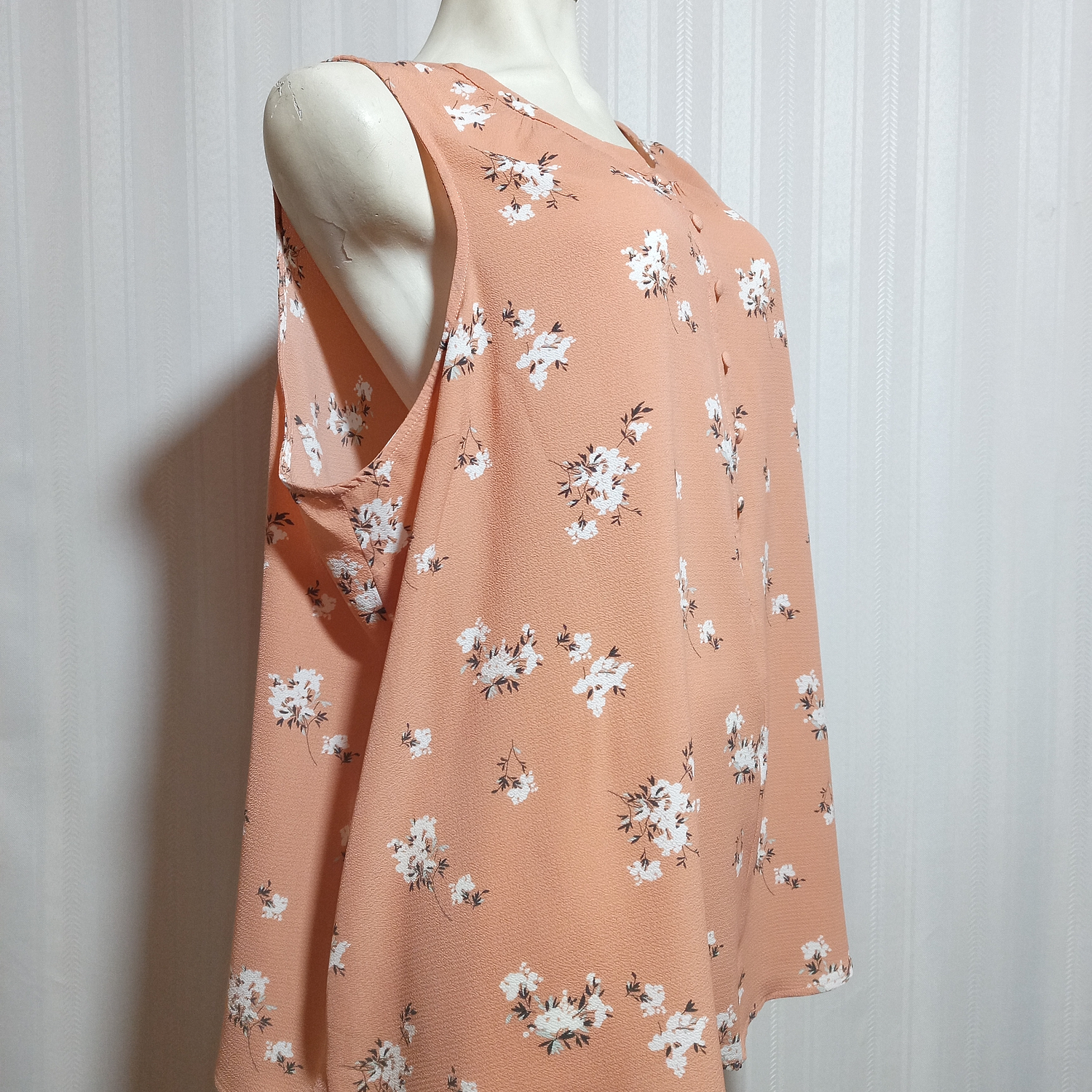 BLUSA  ROSADA ESTAMPADA AVA VIV TALLA 2XL 1