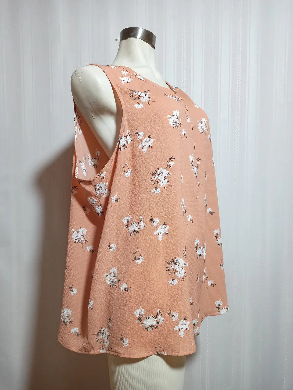 BLUSA  ROSADA ESTAMPADA AVA VIV TALLA 2XL 1