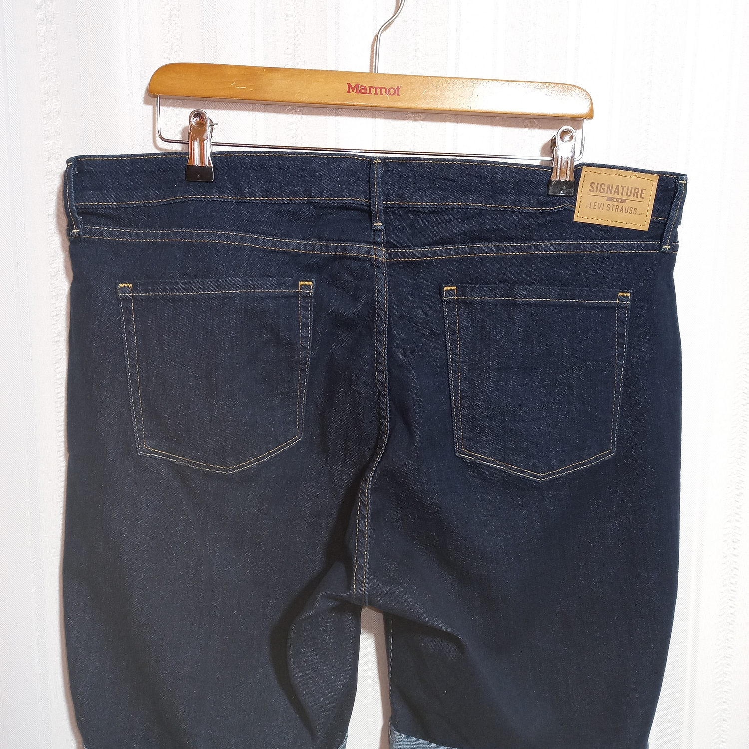 BERMUDA JEANS AZUL LEVI STRAUSS TALLA 50 2