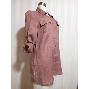 BLUSA CAFE LINO CAROLE TALLA XL 