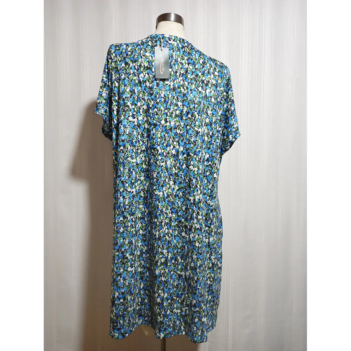 VESTIDO FLORAL MULTICOLOR OFEEFAN TALLA 3XL 4