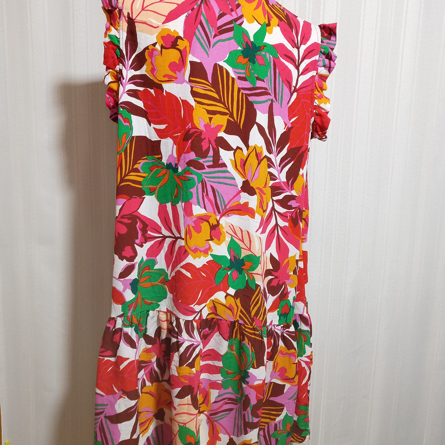 VESTIDO FLORAL MULTICOLOR MAIA TALLA 16W    4
