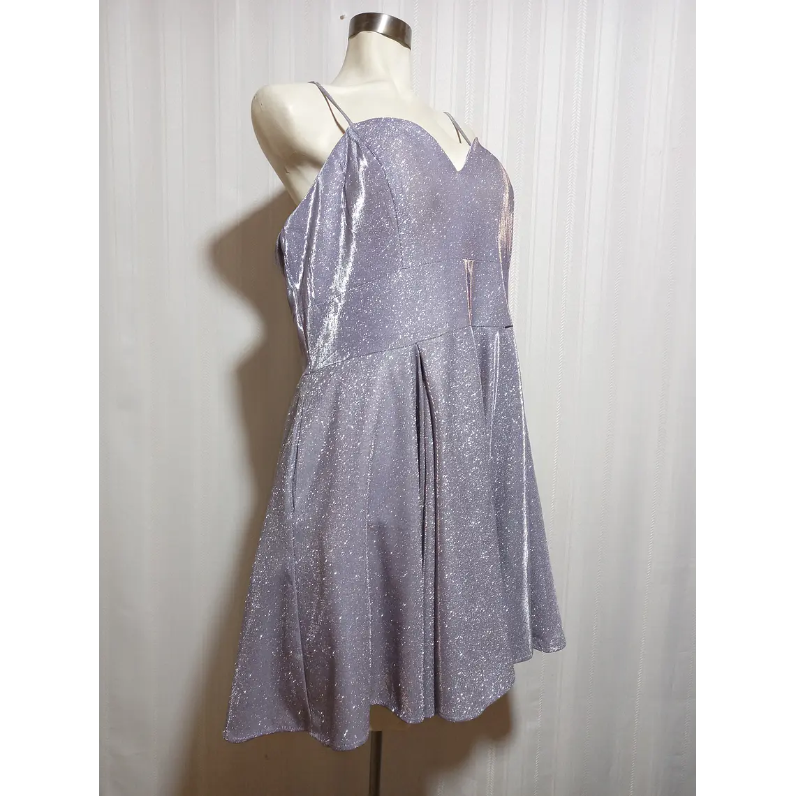 VESTIDO FIESTA VIOLETA EDITH´S TALLA 3XL 1