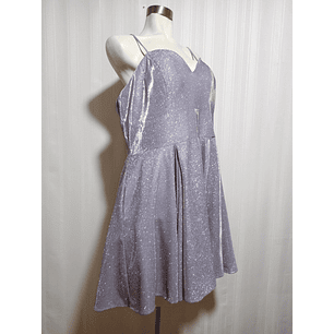 VESTIDO FIESTA VIOLETA EDITH´S TALLA 3XL