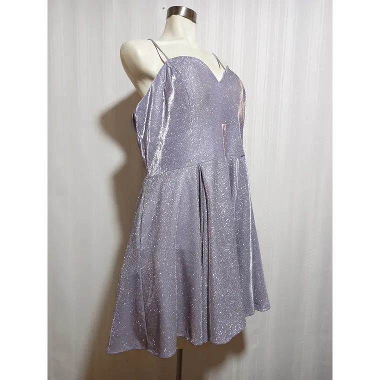 VESTIDO FIESTA VIOLETA EDITH´S TALLA 3XL 1