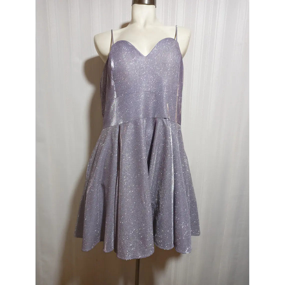 VESTIDO FIESTA VIOLETA EDITH´S TALLA 3XL 2