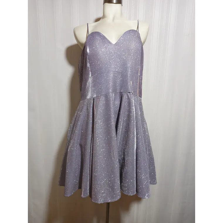 VESTIDO FIESTA VIOLETA EDITH´S TALLA 3XL 2