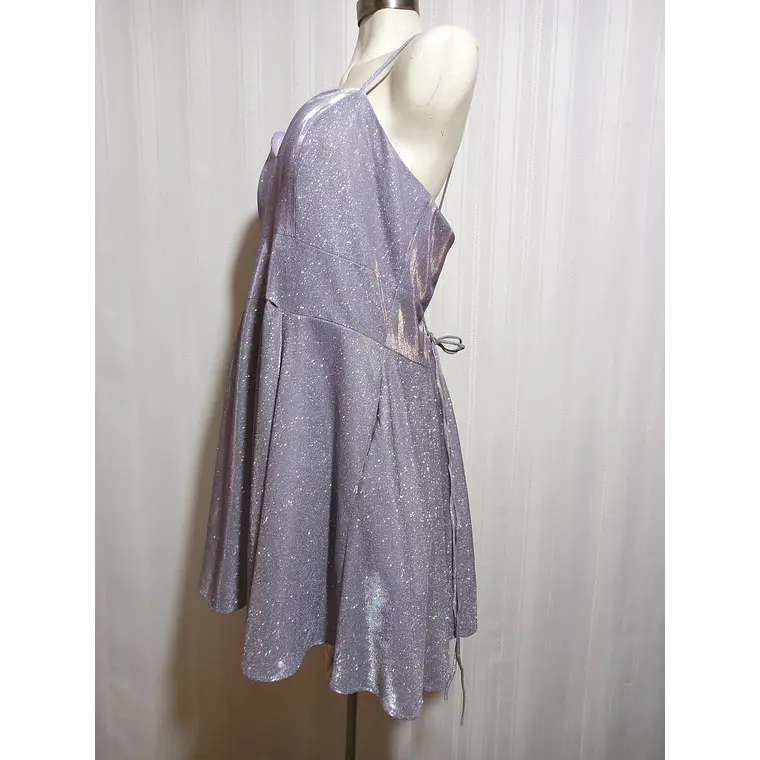 VESTIDO FIESTA VIOLETA EDITH´S TALLA 3XL 3