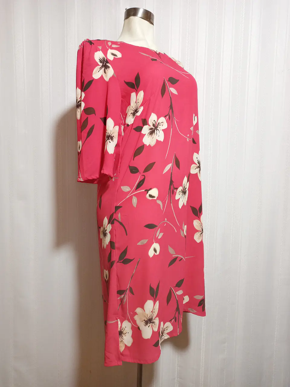 VESTIDO FLORAL MULTICOLOR  TALLA XL  1