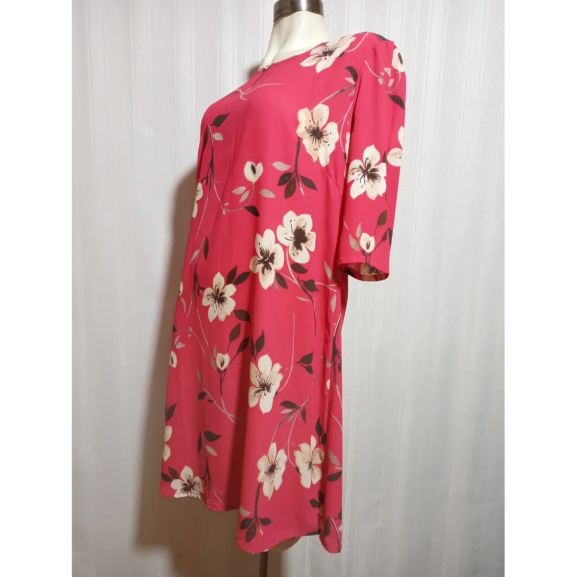 VESTIDO FLORAL MULTICOLOR  TALLA XL  3