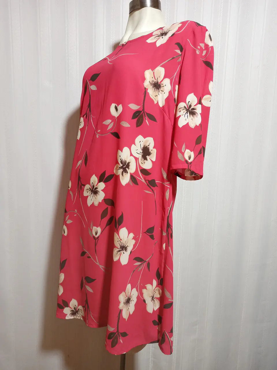VESTIDO FLORAL MULTICOLOR  TALLA XL  3