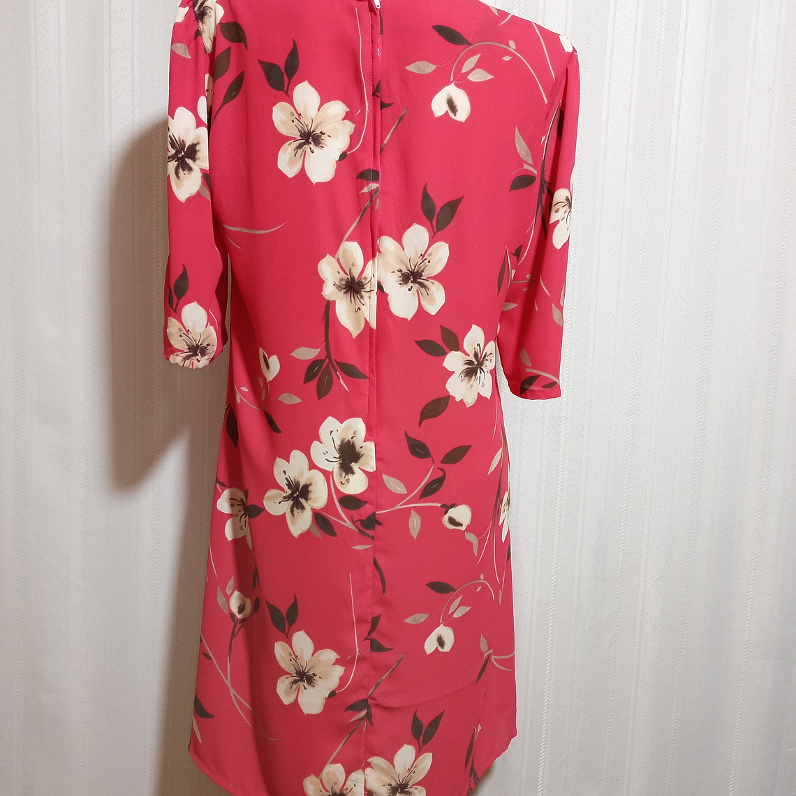 VESTIDO FLORAL MULTICOLOR  TALLA XL  4