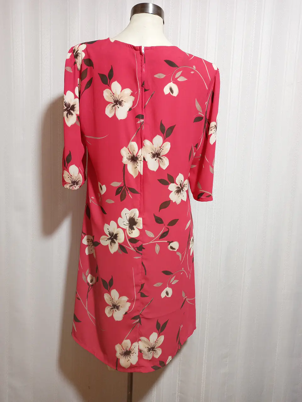 VESTIDO FLORAL MULTICOLOR  TALLA XL  4