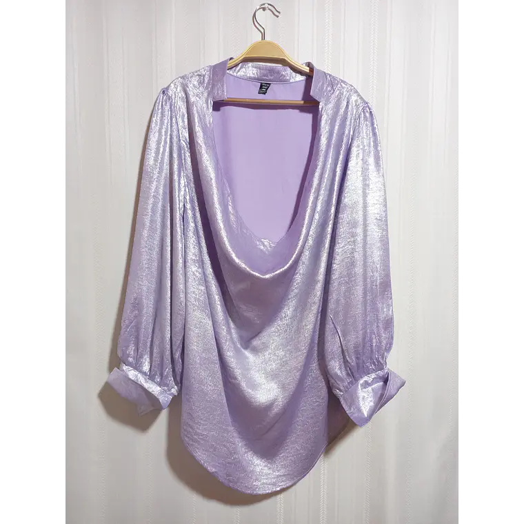 BLUSA VIOLETA SHEIN TALLA 4XL 1