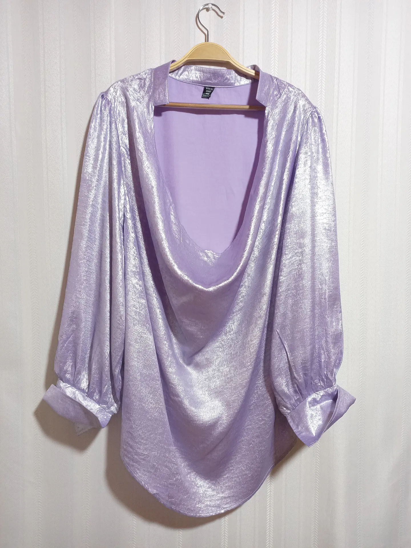 BLUSA VIOLETA SHEIN TALLA 4XL 1