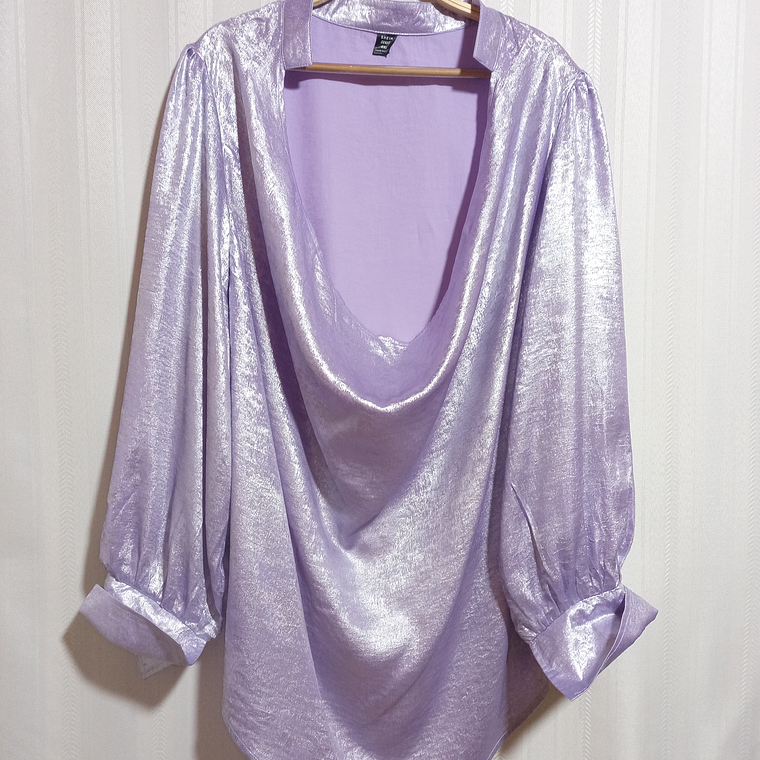 BLUSA VIOLETA SHEIN TALLA 4XL 1