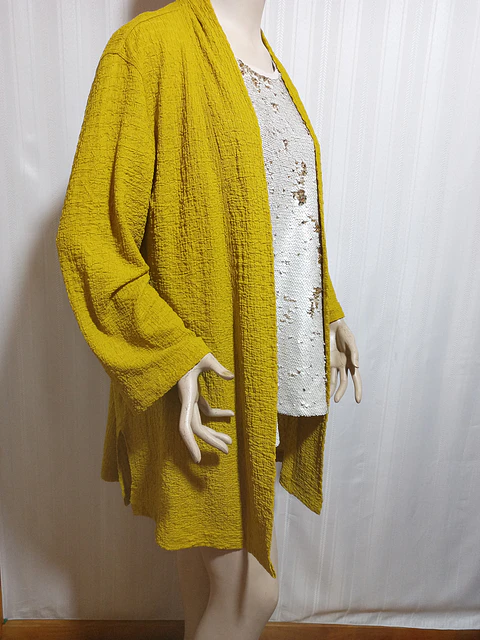 TAPADO MOSTAZA MULTIPLES TALLA XL