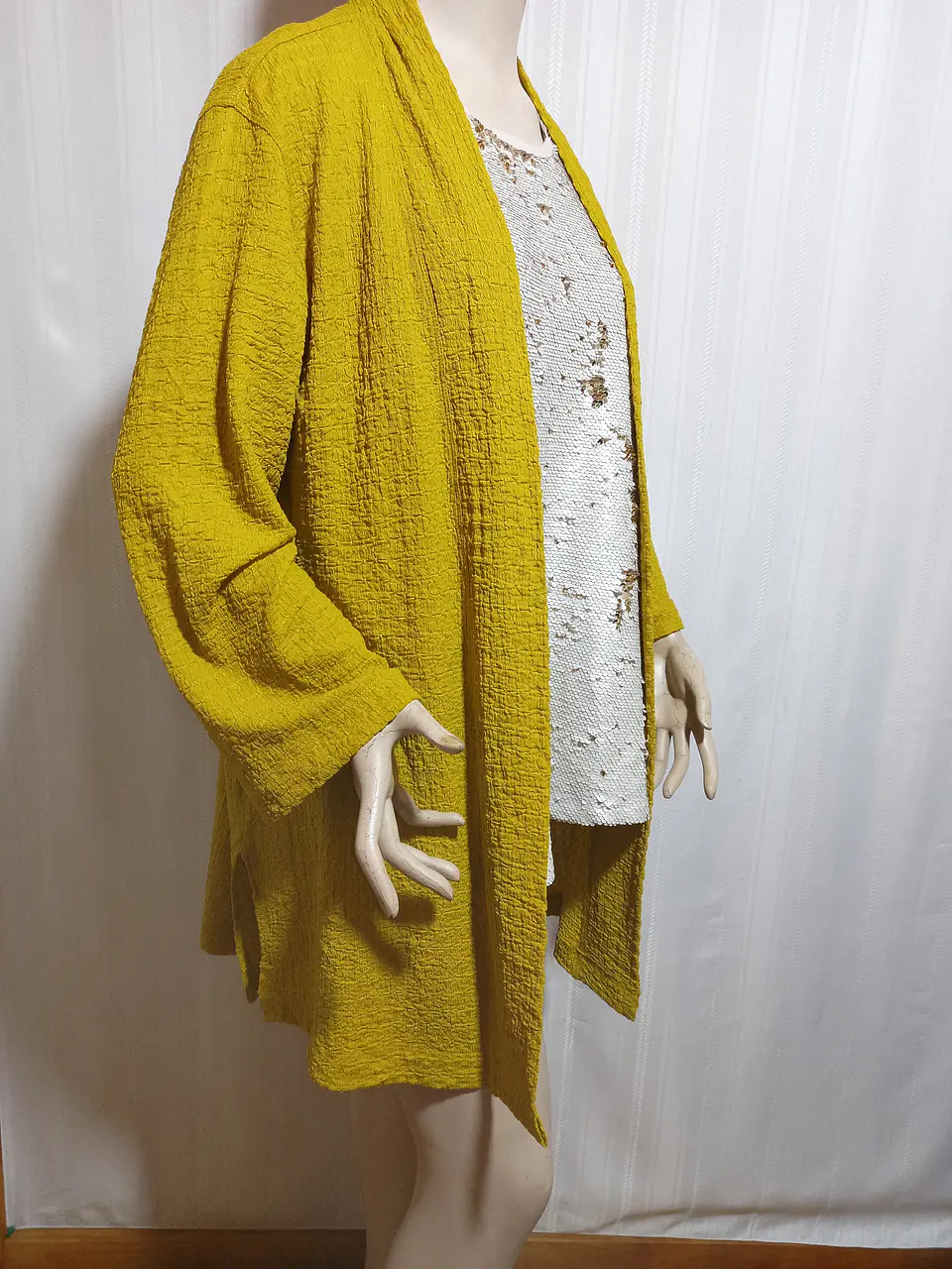 TAPADO MOSTAZA MULTIPLES TALLA XL 1