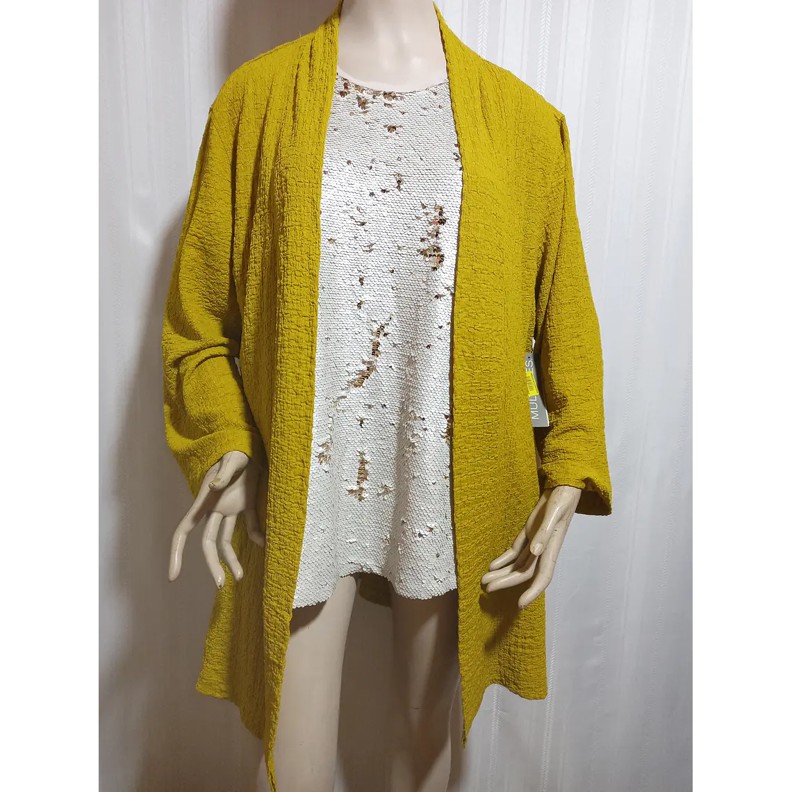 TAPADO MOSTAZA MULTIPLES TALLA XL 2