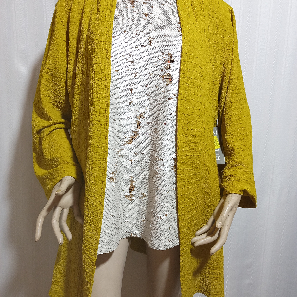 TAPADO MOSTAZA MULTIPLES TALLA XL 2