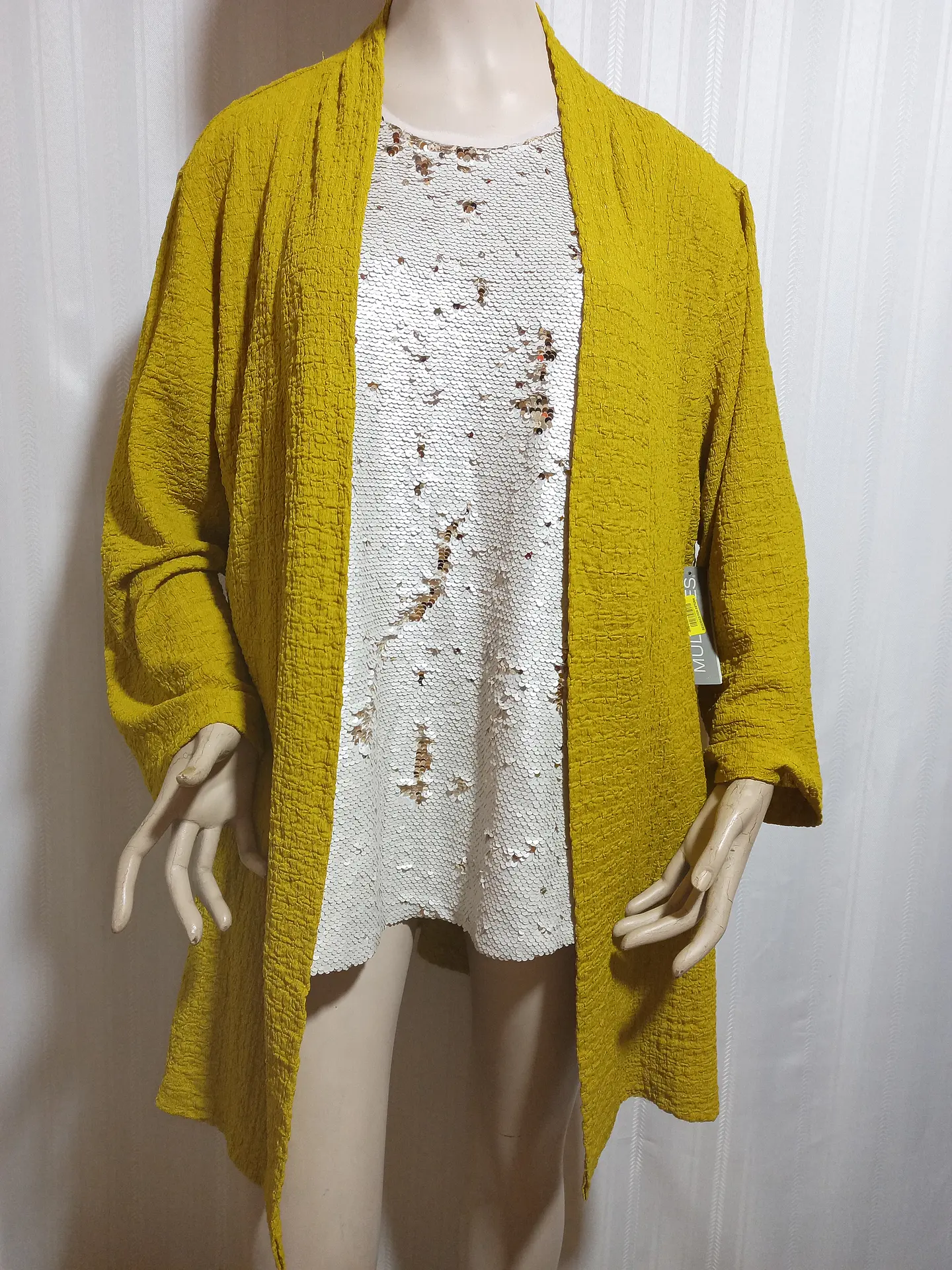 TAPADO MOSTAZA MULTIPLES TALLA XL 2