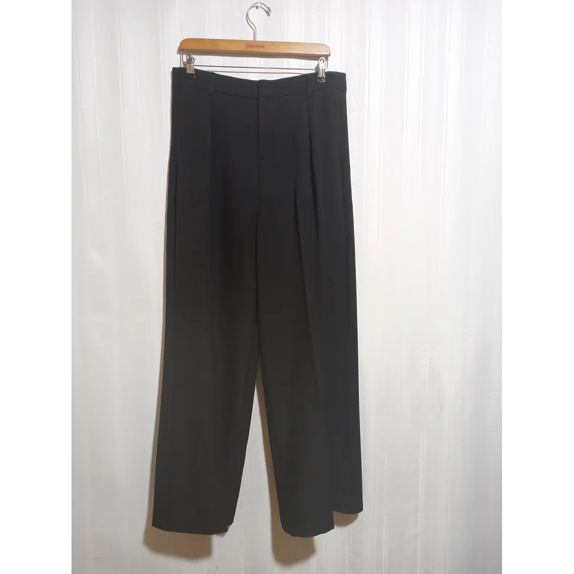 PANTALÓN VESTIR NEGRO ANEWSTA TALLA 44 1