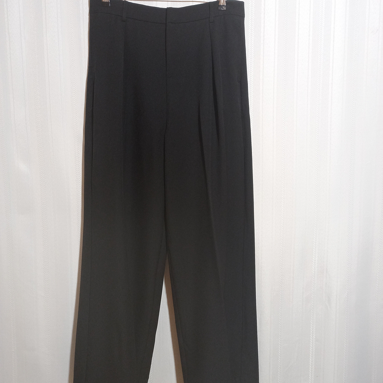 PANTALÓN VESTIR NEGRO ANEWSTA TALLA 44 1