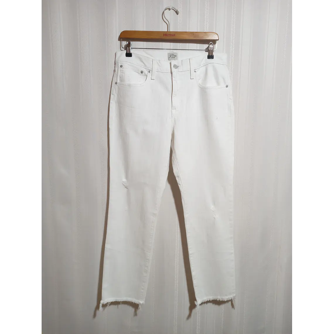 PANTALÓN BLANCO JEANS J.CREW TALLA 29 1