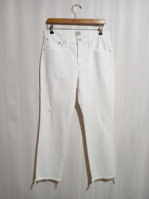 PANTALÓN BLANCO JEANS J.CREW TALLA 29