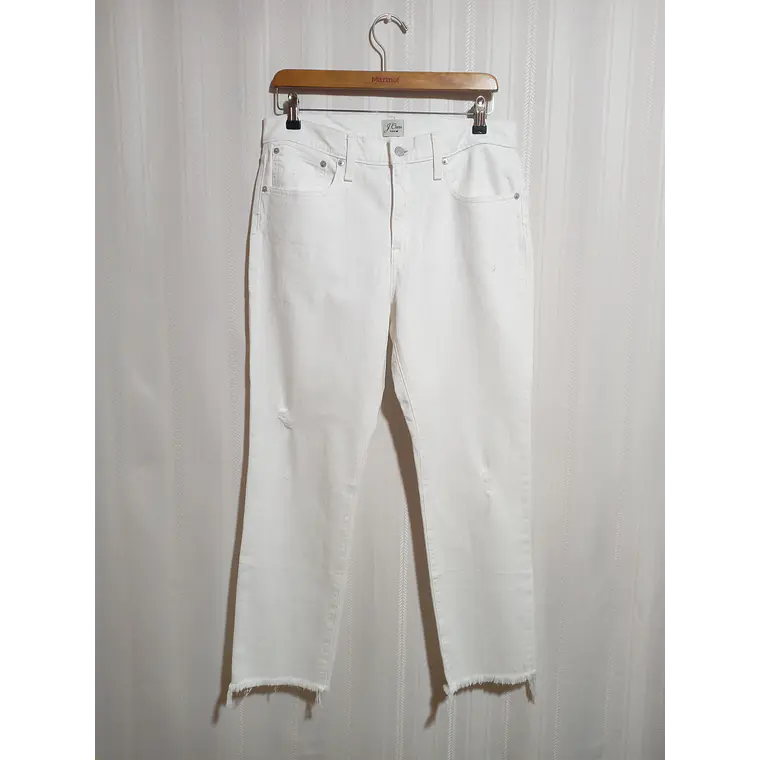 PANTALÓN BLANCO JEANS J.CREW TALLA 29 1