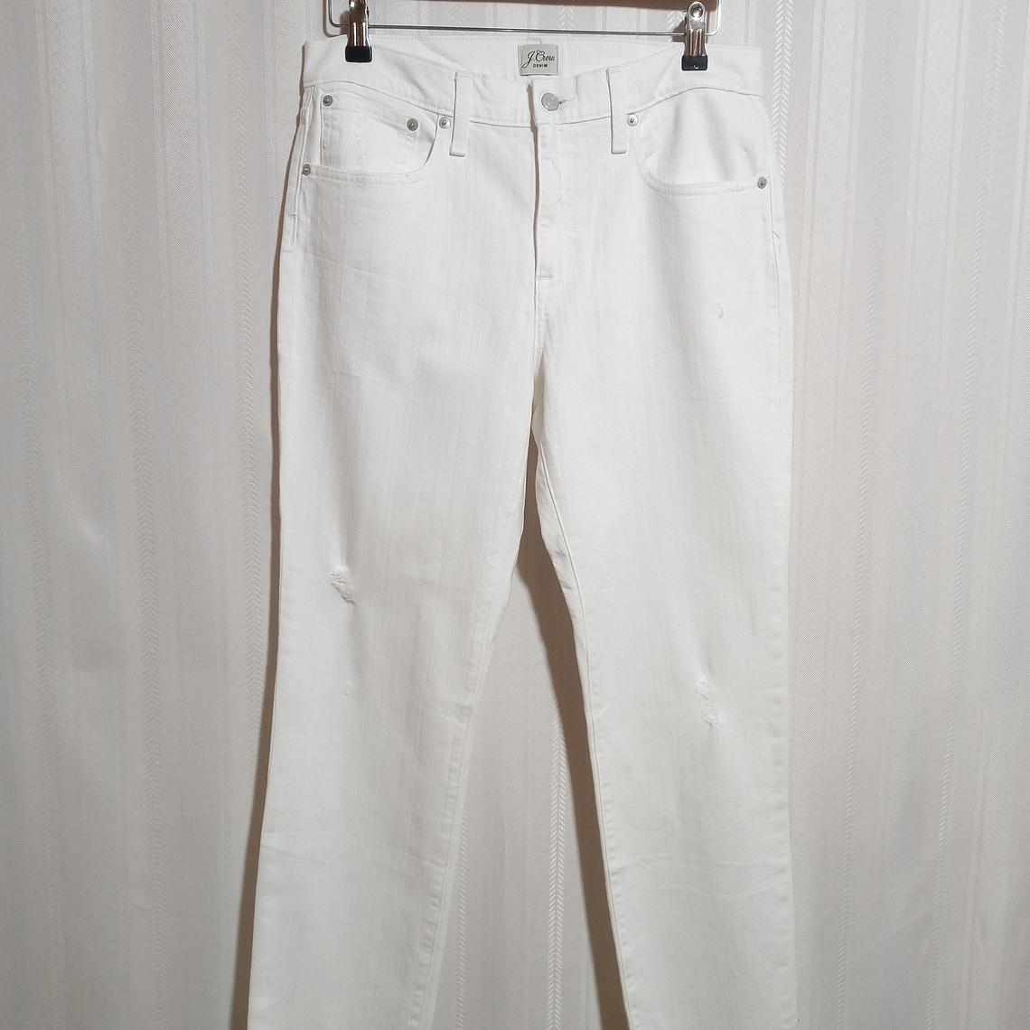 PANTALÓN BLANCO JEANS J.CREW TALLA 29 1