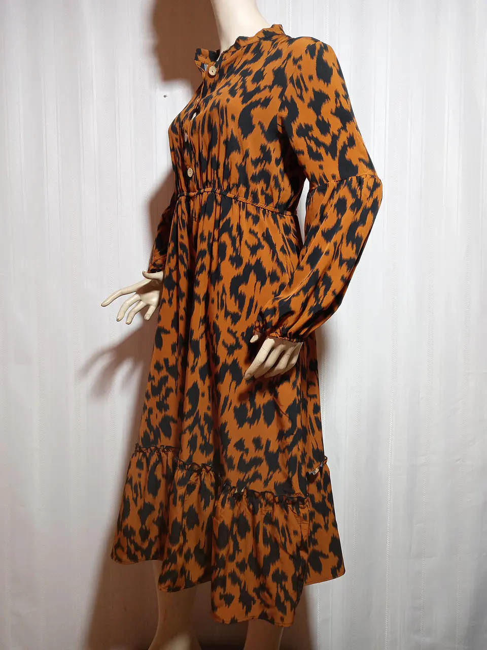 VESTIDO CASUAL ESTAMPADO SHEIN TALLA XL (44) 3